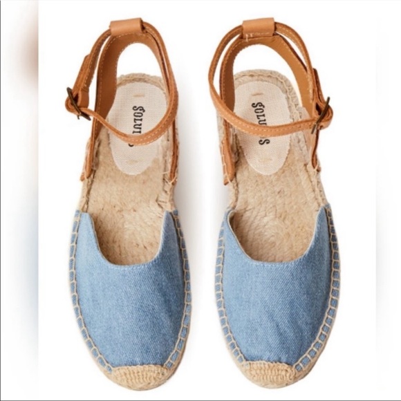 NWT SOLUDOS Alix Espadrilles Sz. 8 NWT - Picture 2 of 6